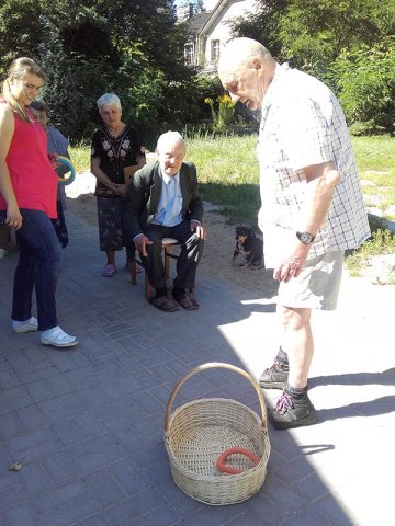 Ćwiczenia na świeżym powietrzu 26.08.16